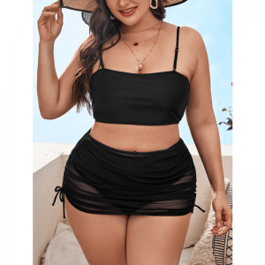 Drie stukken mode Backless zwempakken