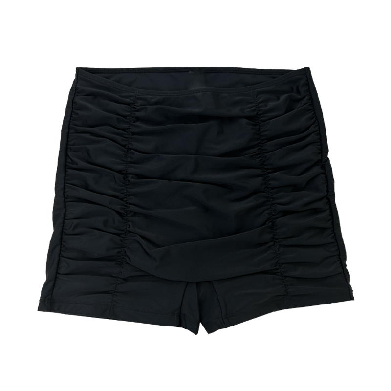 Vast geplooide plus size zwembroekjes