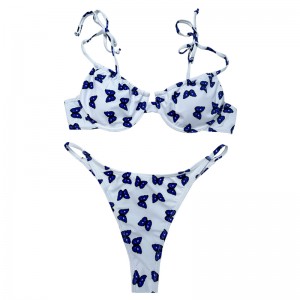 Vlindergebrand met vlinder vaste zwempakken