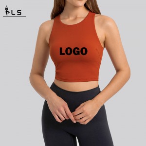 SC10257 Hollow workout Tops Yoga Women\'s tanktop Vest Sportswear workout Yoga tanktop voor vrouw